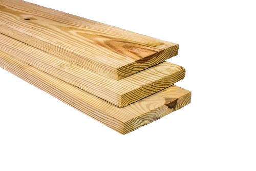 1 x 6 in. x 8 ft. Treated Lumber - Grade D and Better