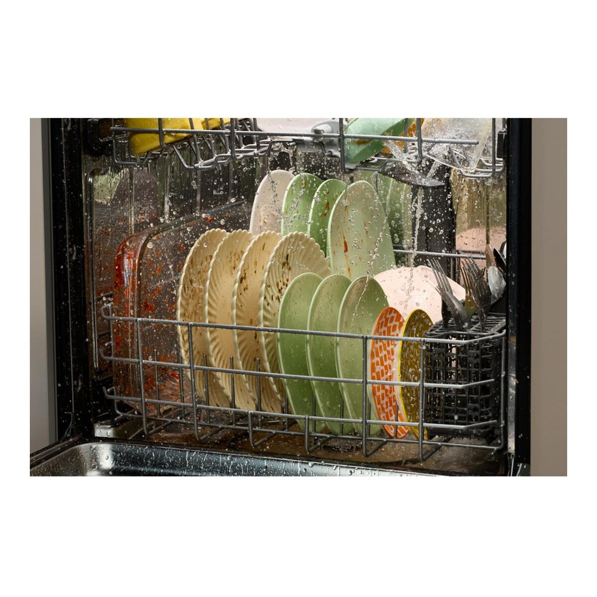 24” Stainless Steel Dishwasher with AI Intelligent Wash - 47 dBA