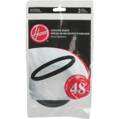 Two-pack replacement vacuum cleaner belts compatible with Hoover models for tools and home improvement use