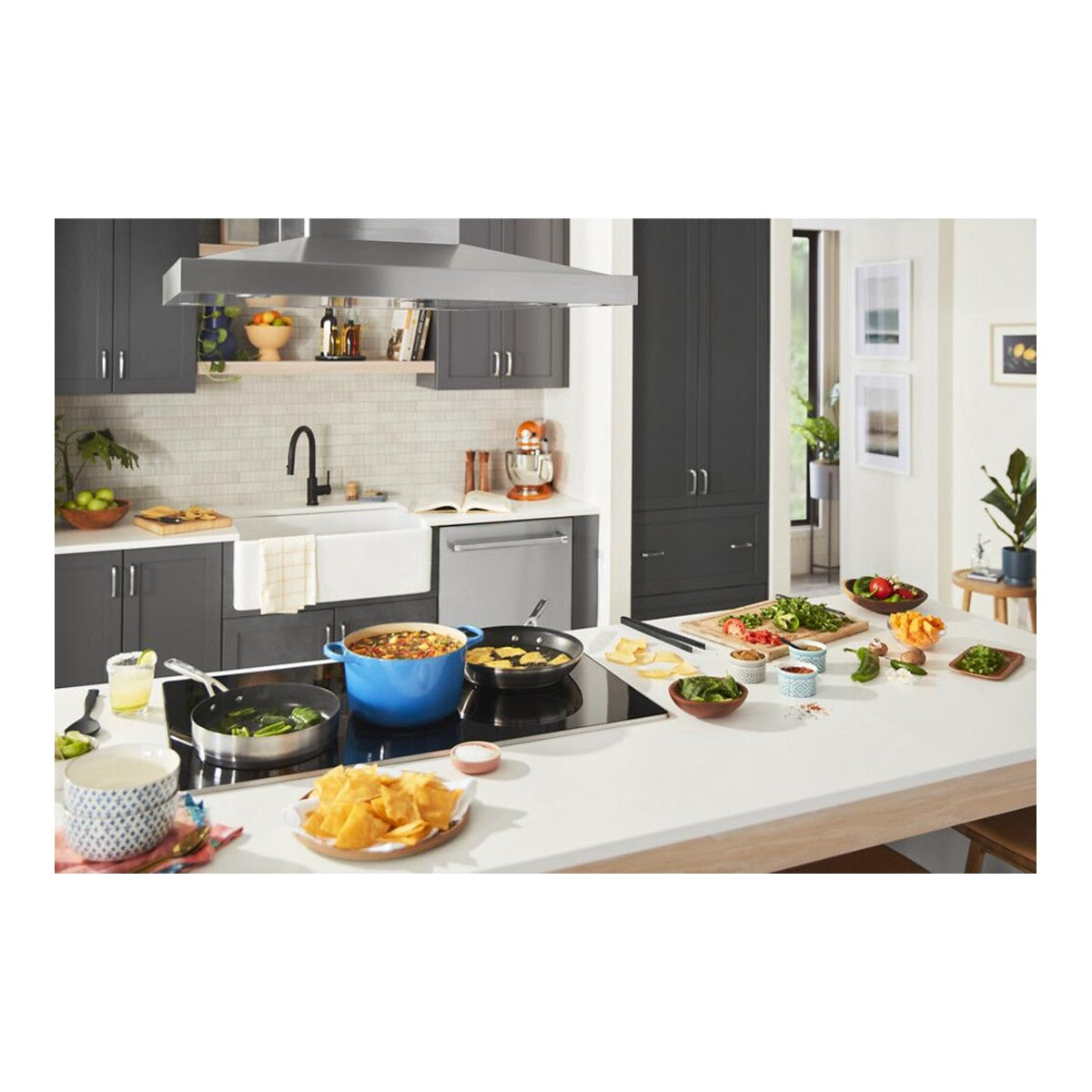 36-Inch 5-Element Sensor Induction Cooktop