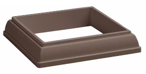 TimberTech RadianceRail Composite 4" x 4" Matte Espresso Post Skirt