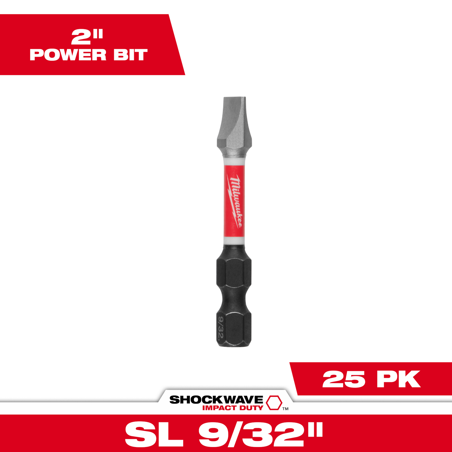 Milwaukee SHOCKWAVE™ Impact Duty 2"TORX® T25 Power Bit Bulk 25