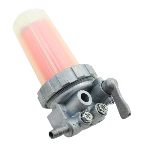 Metal and plastic fuel filter assembly for John Deere equipment from parts and lubricants collection under $100