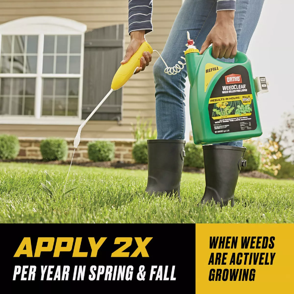 Ortho WeedClear 1 Gal. Refill Weed Killer For Lawns