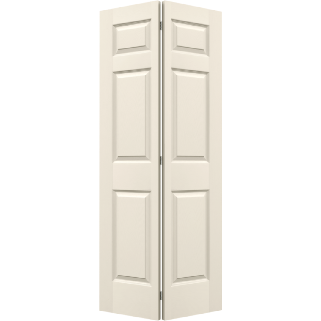Jeld-Wen 24 in. Textured Colonist Bifold Interior Hollow Core Door