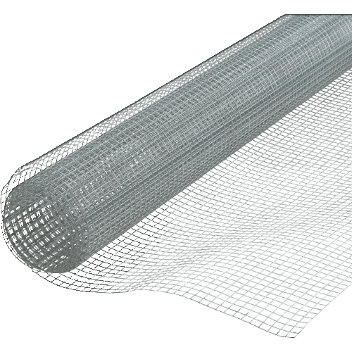 Rolled 23-gauge hardware cloth mesh in galvanized steel for fences, kennels, and pet containment under $50 collection
