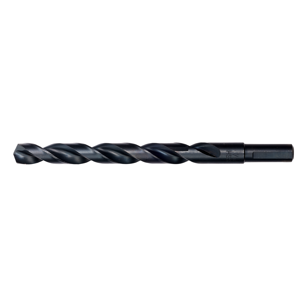 7/16 inch black oxide drill bit with thick core design for durability in power tool accessories and drill bits collections