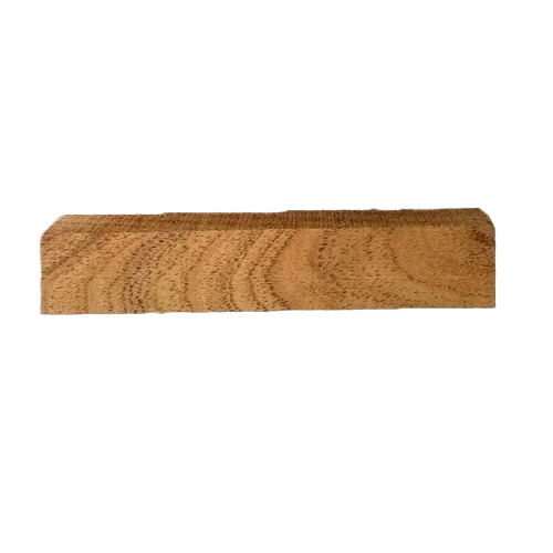 Rectangular Amazakoue pen blank with fine wood grain texture for precision woodworking projects and tool use