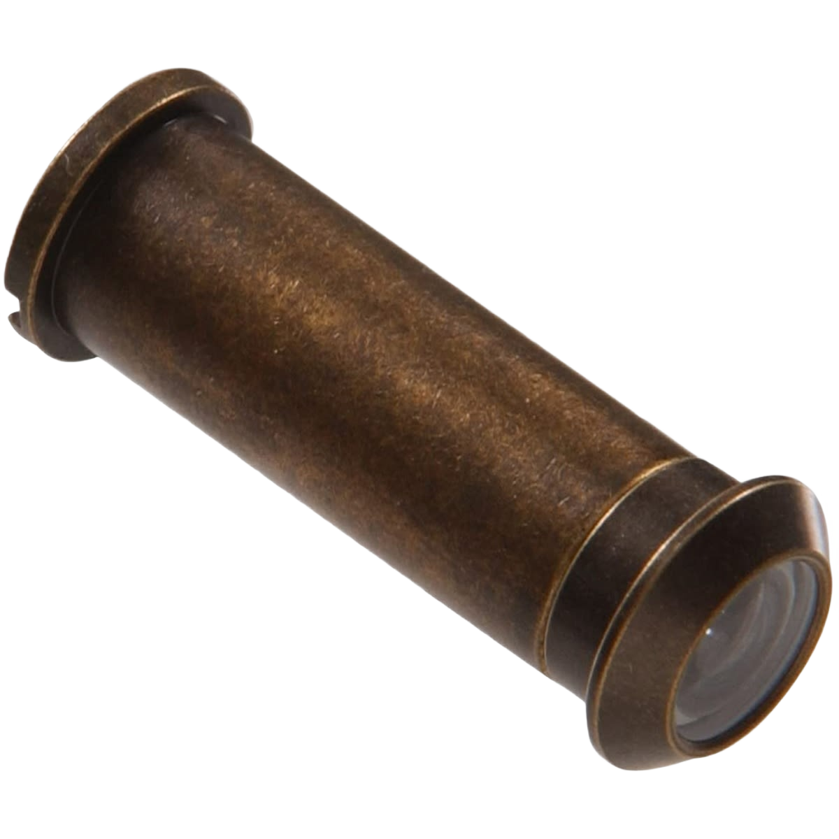 Antique brass finished door viewer with solid brass construction for home improvement security use