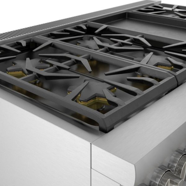 Dual Fuel Professional Range, 48'' Pro Grand® Commercial Depth