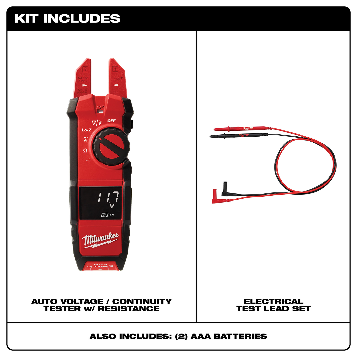 Milwaukee Fork Meter