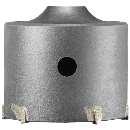 Silver tungsten carbide core bit for drilling with SDS-Plus shank in power tool accessories and drill bits collections
