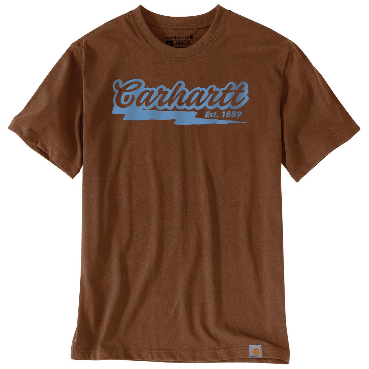 Carhartt Men's Irvine Relaxed Script 1889 T-Shirt