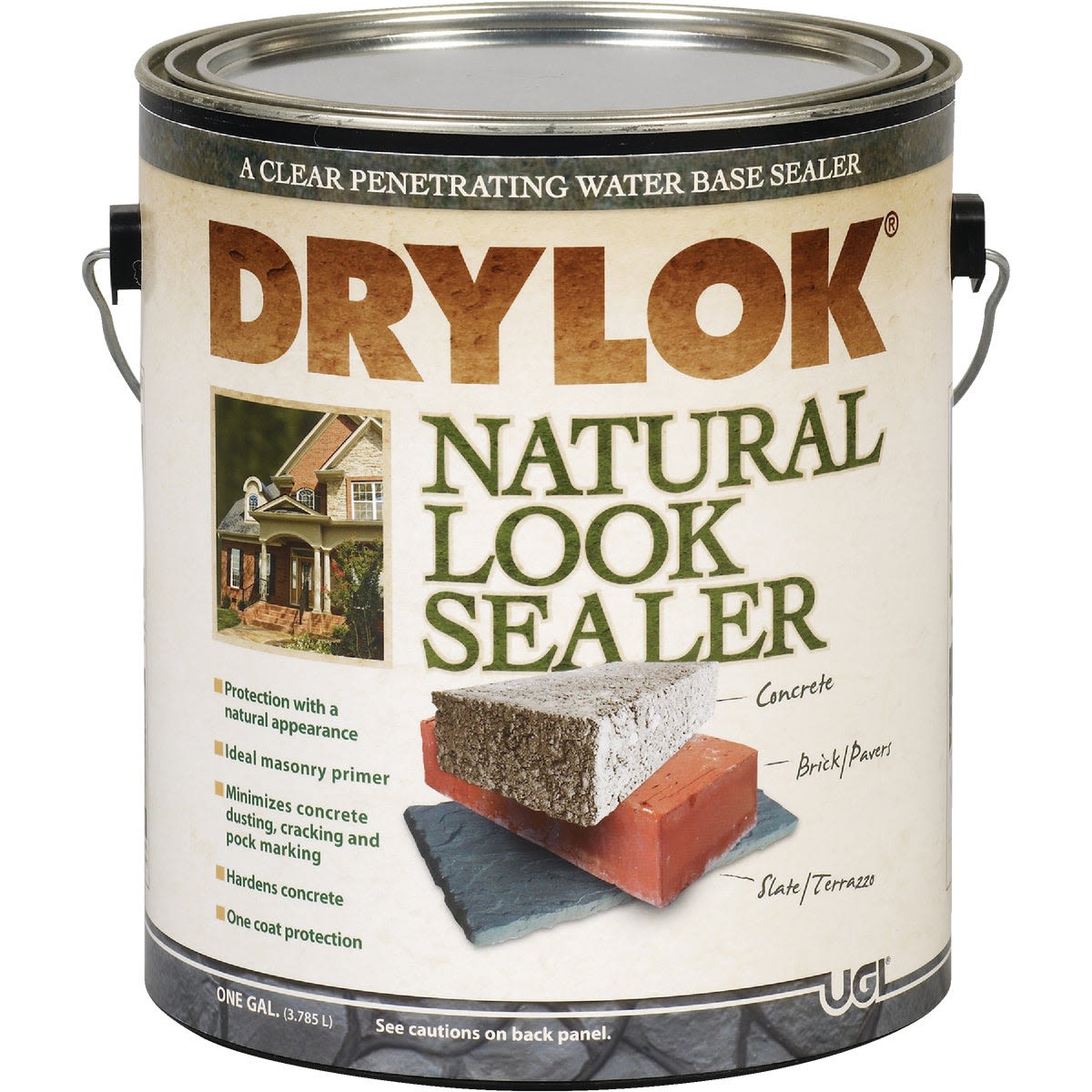 One-gallon clear penetrating water-based concrete sealer for masonry, bricks, and slate protection under $50 collection