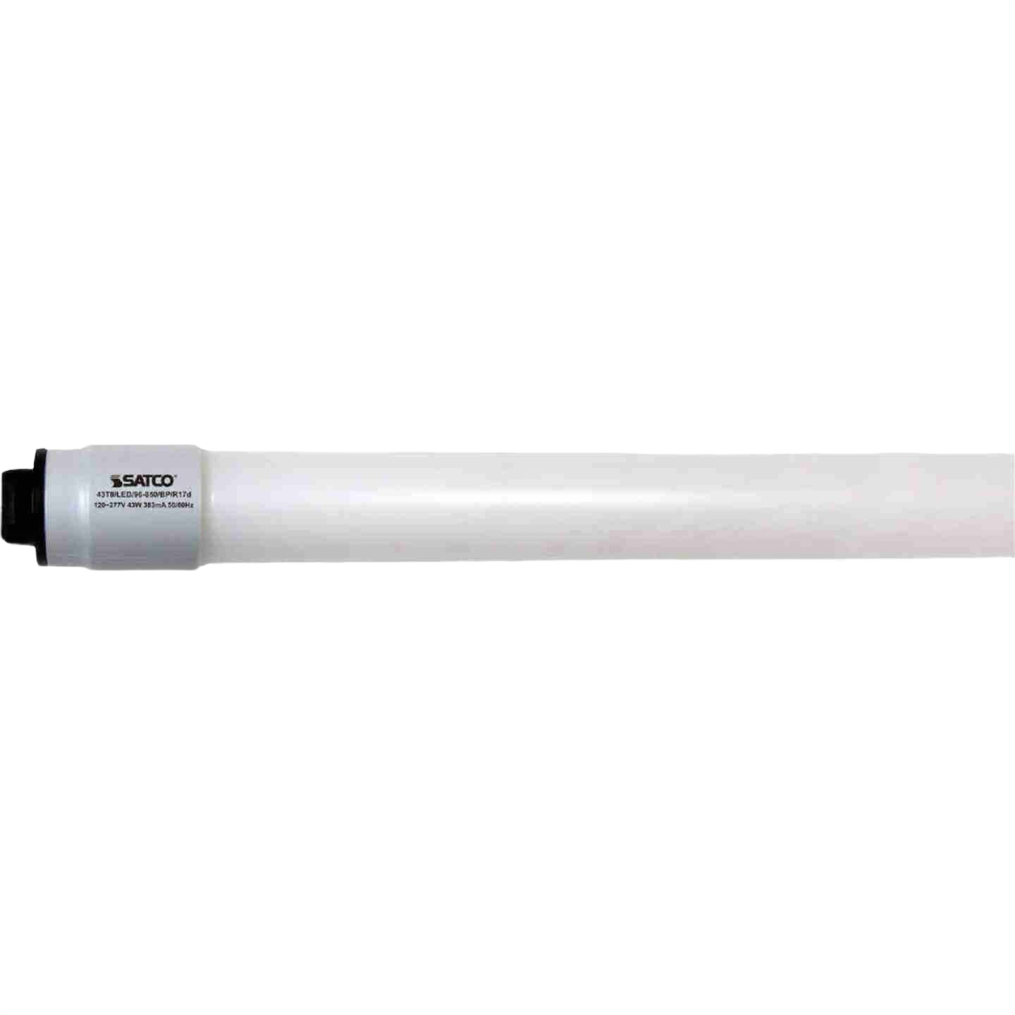 8-inch white T8 LED tube light bulb with double contact base for home improvement and lighting projects