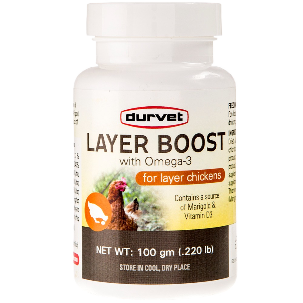 DURVET 698860 LAYER BOOST WITH OMEGA-3 100 GM