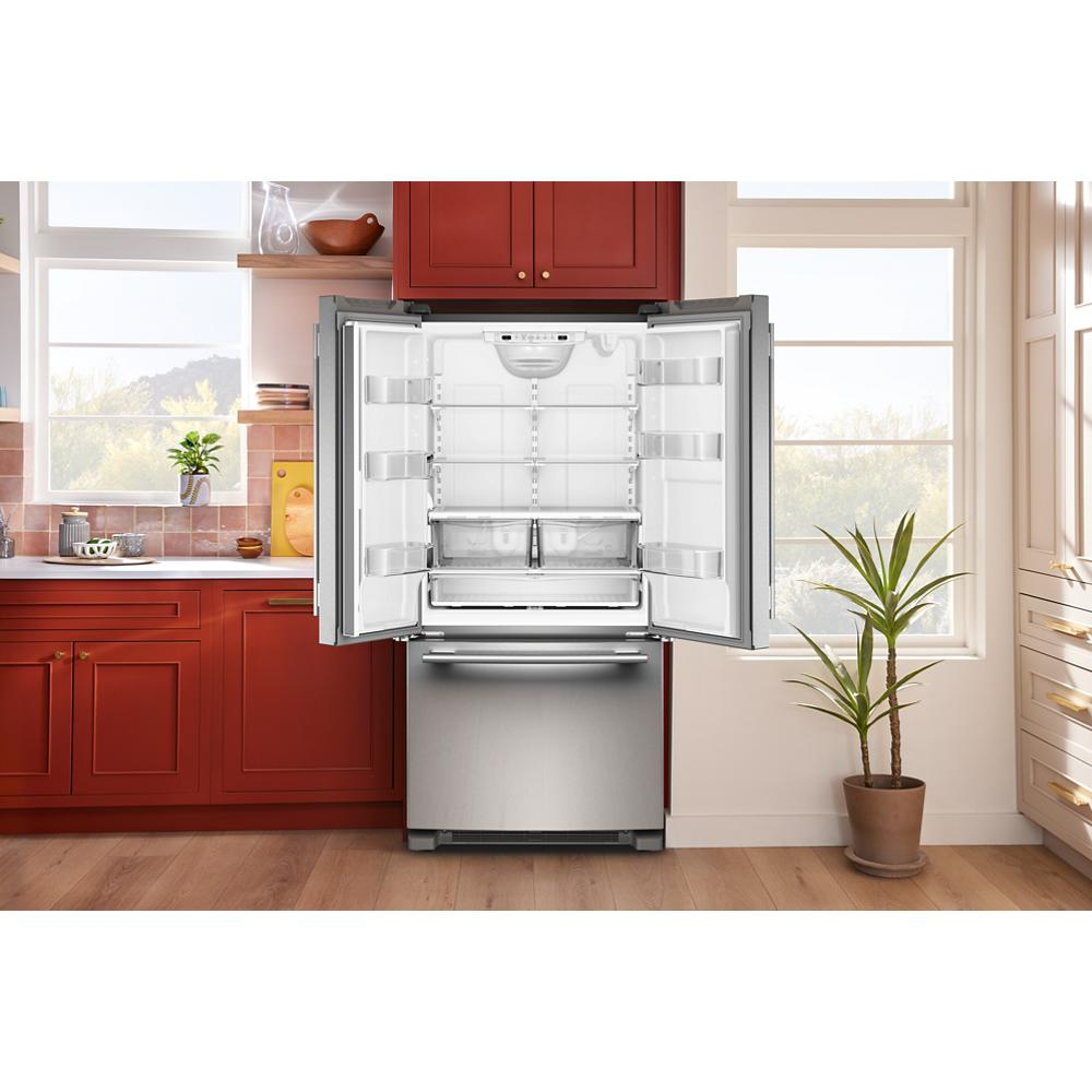 22 Cu. Ft. 33-Inch Standard-Depth French Door Refrigerator with Internal Water Dispenser