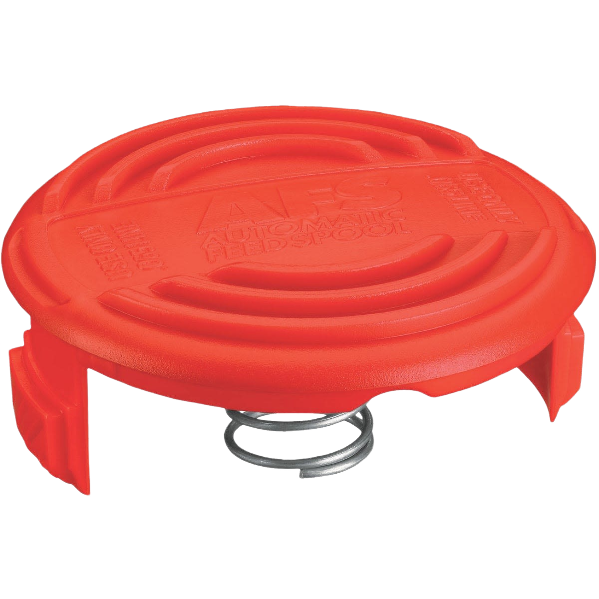 Red replacement spool cap with metal spring for grass trimmers in Home Improvement and Under $50 collections