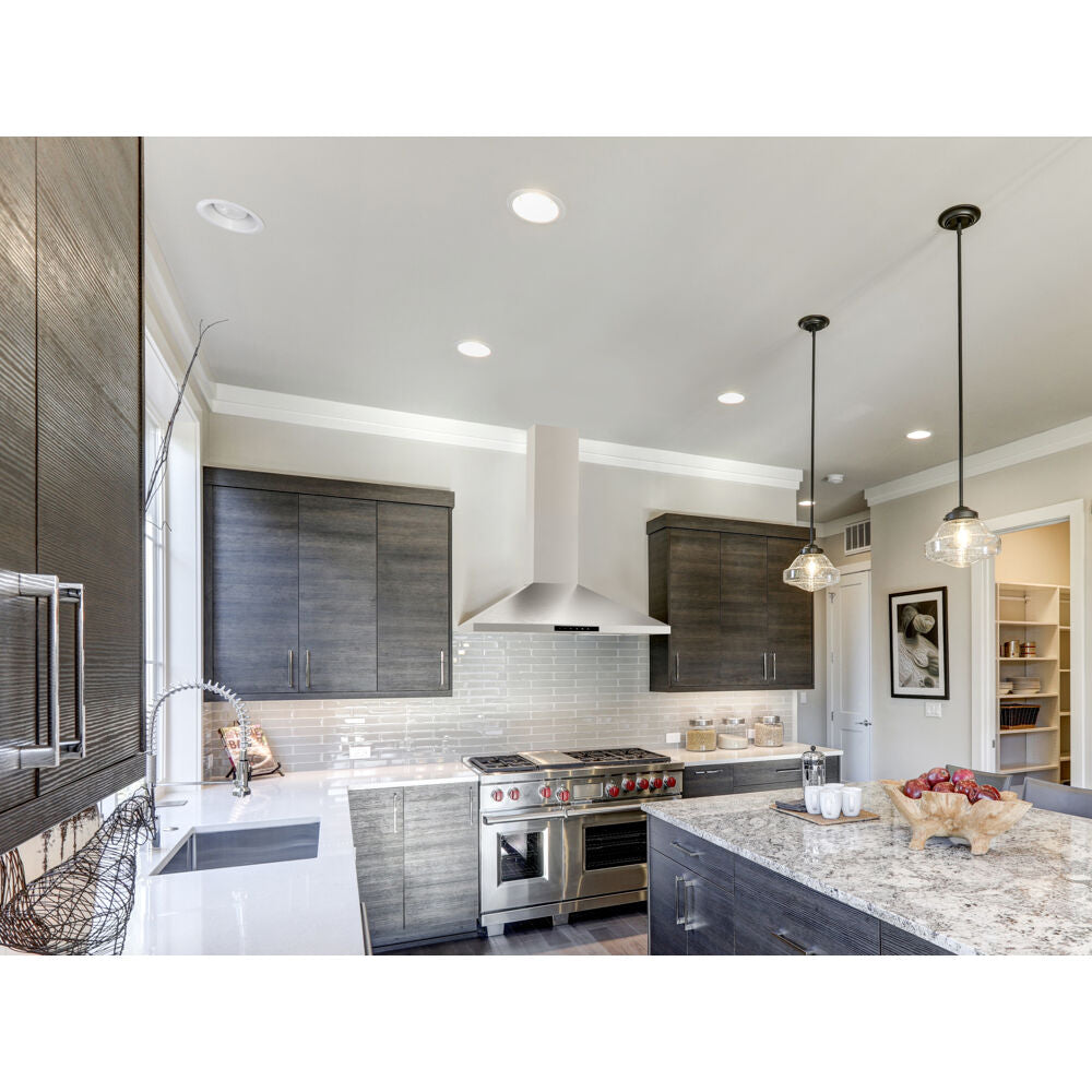 36" Wall-Mounted Chimney Hood