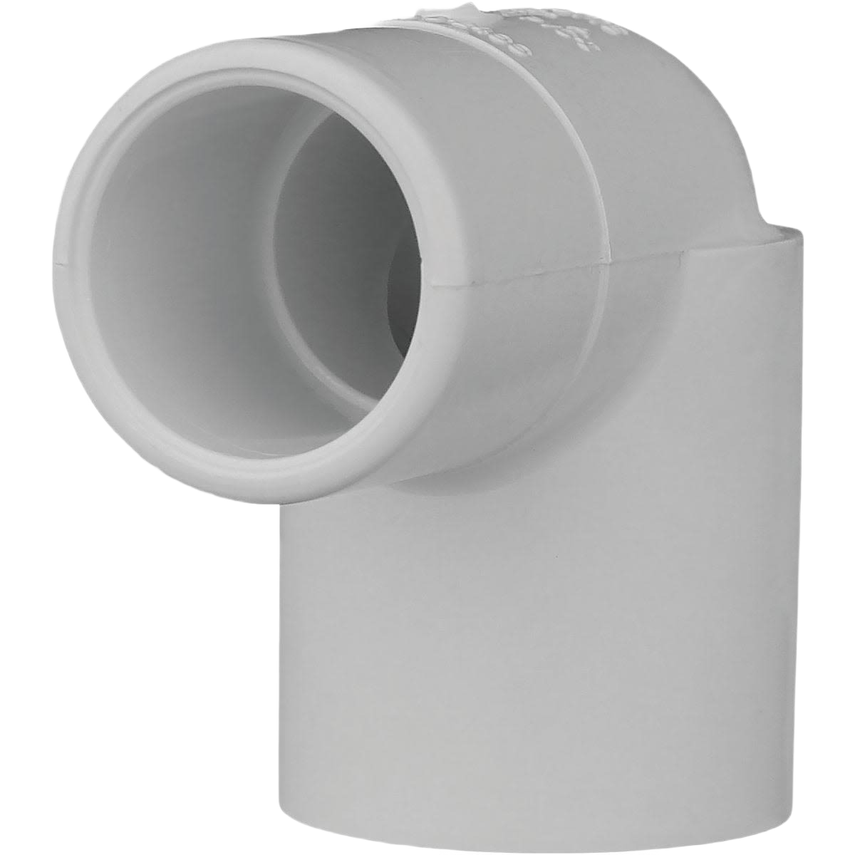 White Schedule 40 PVC 90-degree street elbow for plumbing in pipes and fittings under $50 collection