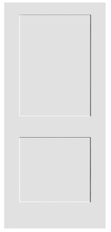 Jeld-Wen Primed MDF M2TM 2 Panel Slab