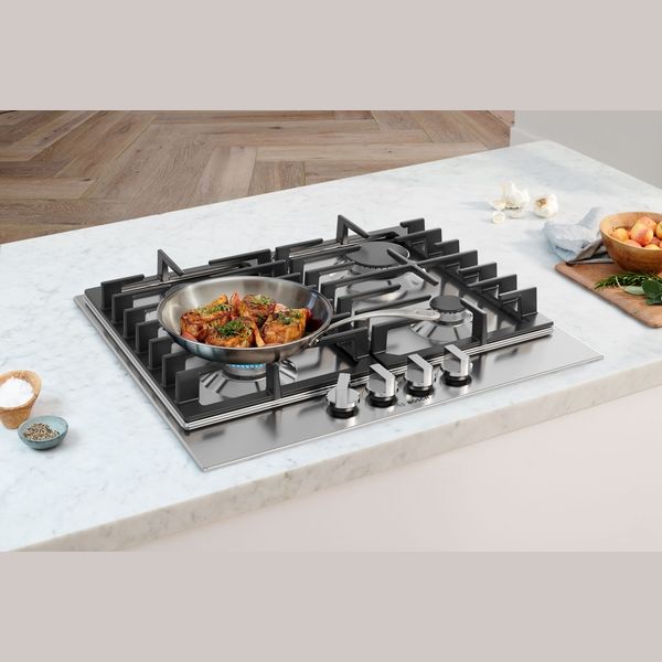 300 Series, Gas Cooktop, Stainless steel