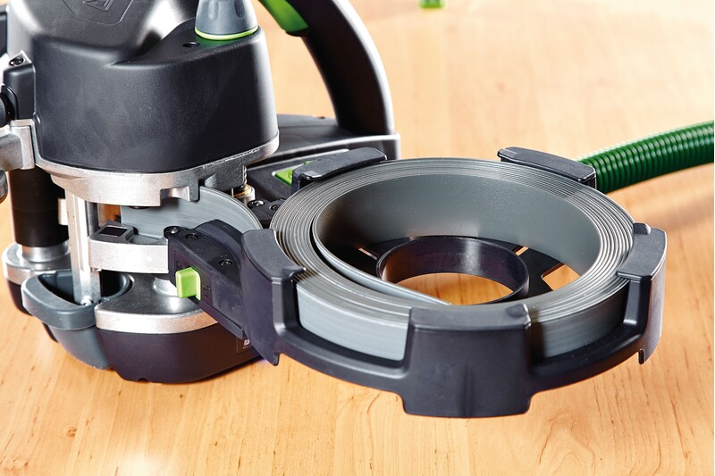 Festool Conturo edge bander magazine accessory with coil of edge banding tape for woodworking tools collection under $100