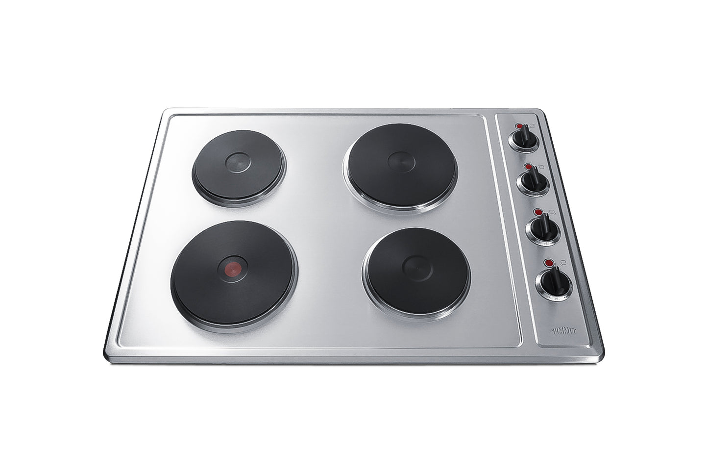 30" Wide 208/240V 4-Burner Solid Disk Cooktop