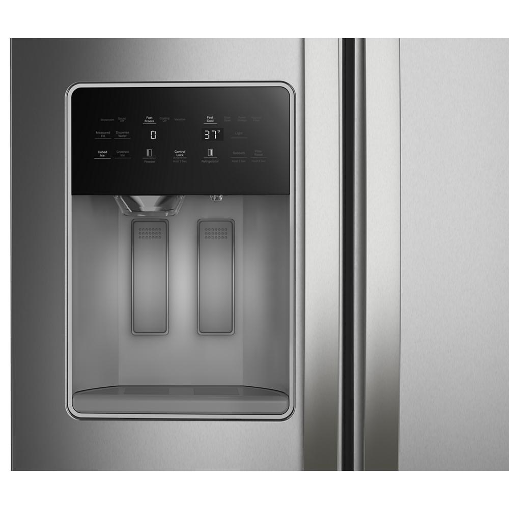 36-inch Wide Side-by-Side Refrigerator - 28 cu. ft.