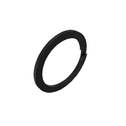 Black split back-up ring for John Deere equipment, part of Parts & Lubricants under $50 for home improvement tools