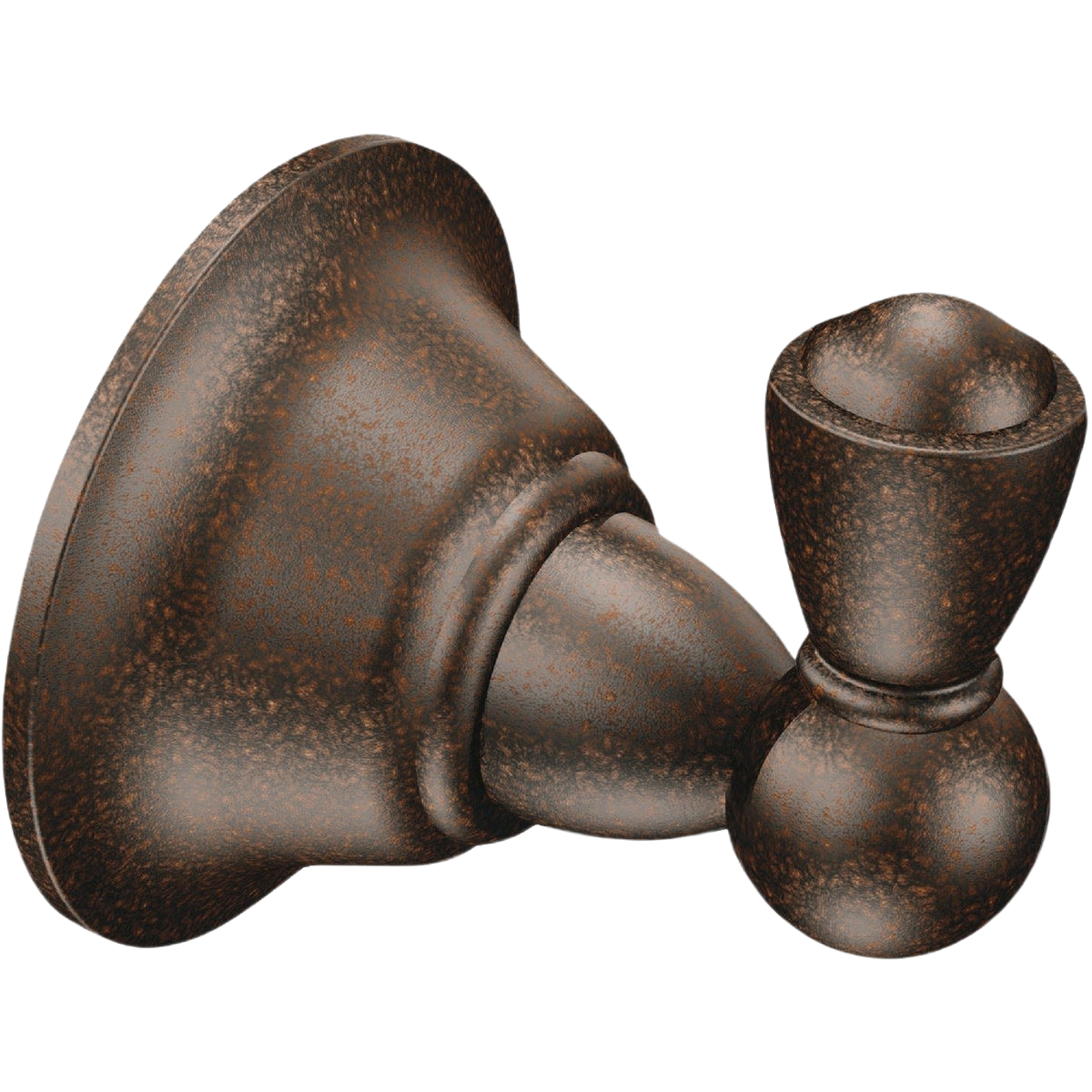 Oil rubbed bronze single robe hook with classic design for home improvement and bathroom organization tasks