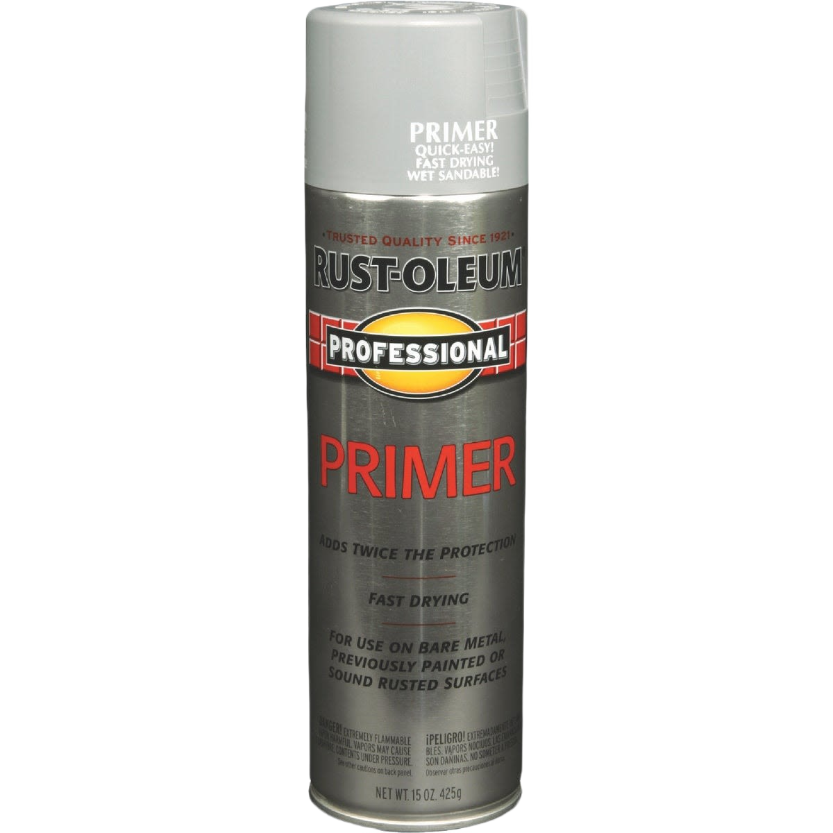 Rust-Oleum gray fast drying professional spray primer for home improvement in paint and supplies collection