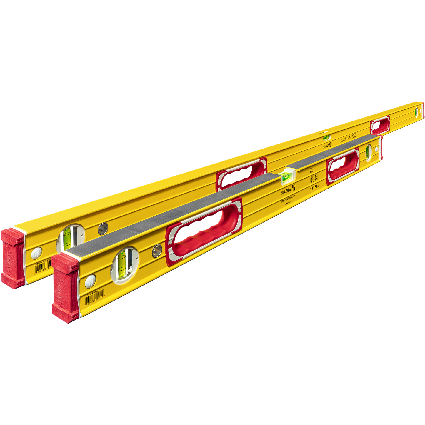 Stabila 58"/32" Type 196 Spirit Levels Tiler Set