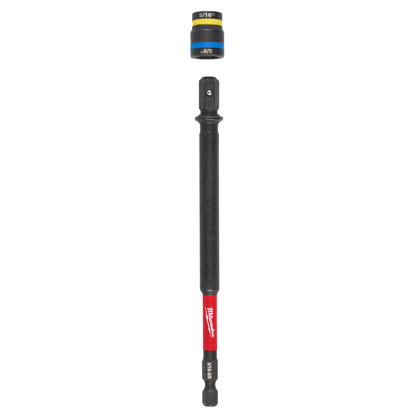 Milwaukee SHOCKWAVE™ Impact Duty 5/16” and 3/8” x 6” QUIK-CLEAR™ 2-in-1 Magnetic Nut Driver