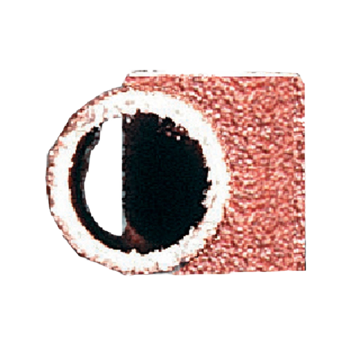 Coarse 60 grit sanding drum band for rotary tools, ideal for woodworking and home improvement projects