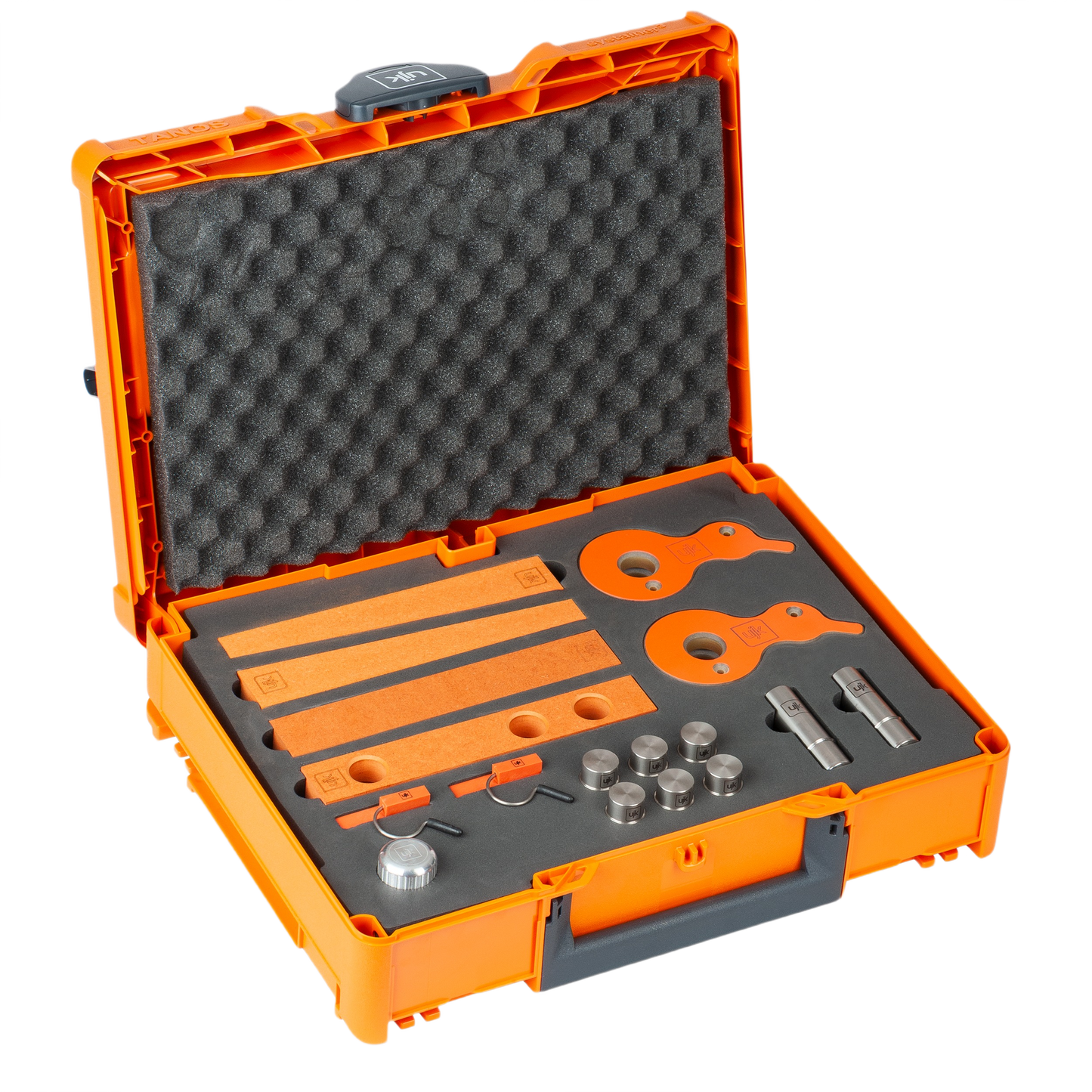 UJK T-LOC Case & Foam Cutout for Work Holding Accessories