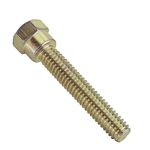 Hex head metal bolt with threaded shaft for home improvement in nuts, bolts, and washers collection
