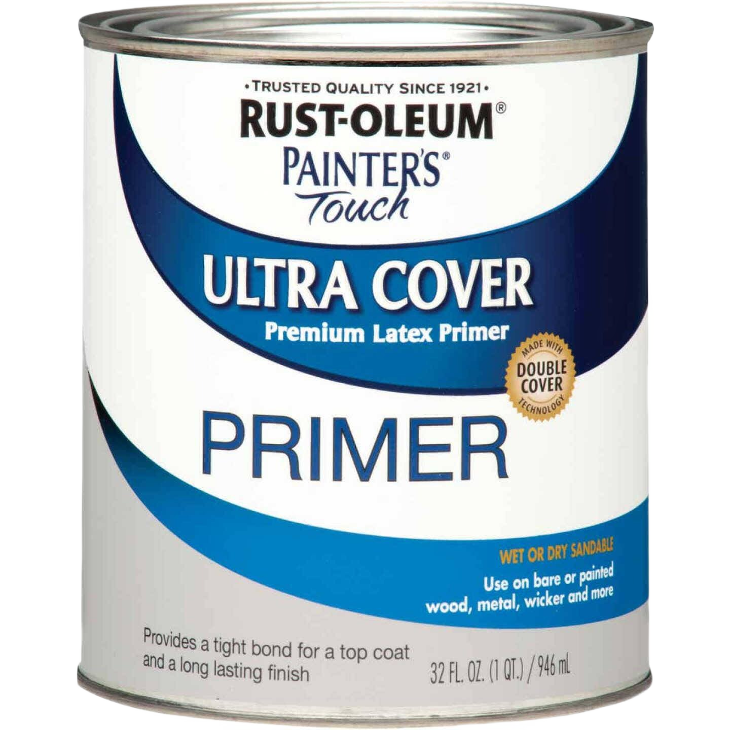 1 quart can of flat gray premium latex primer for interior paint projects and home improvement supplies under $50