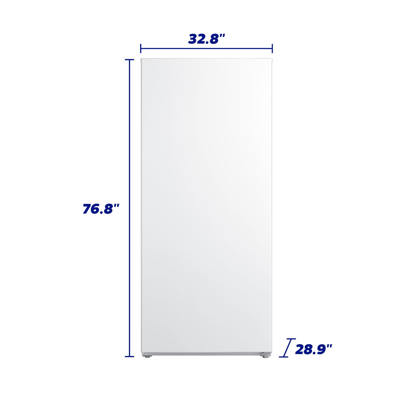 Element Electronics 21.0 cu. ft. Upright Convertible Freezer/Refrigerator - White (EUF21CDBW)