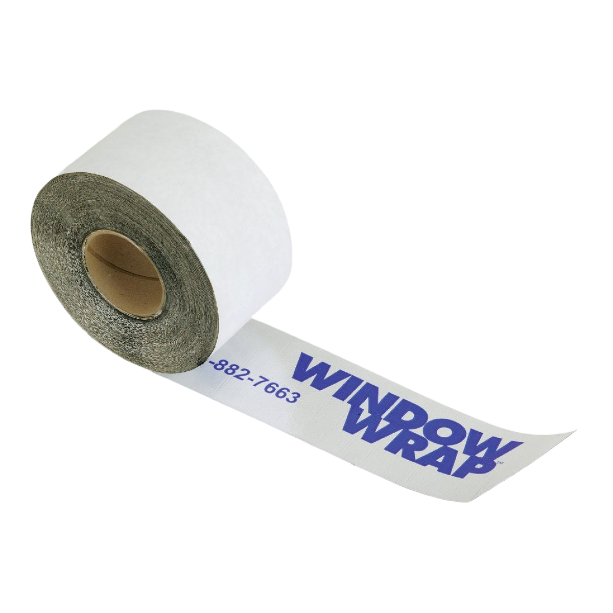 Roll of Windowwrap PSX-20 flexible flashing tape used for weatherproofing and sealing window installations in home improvement projects