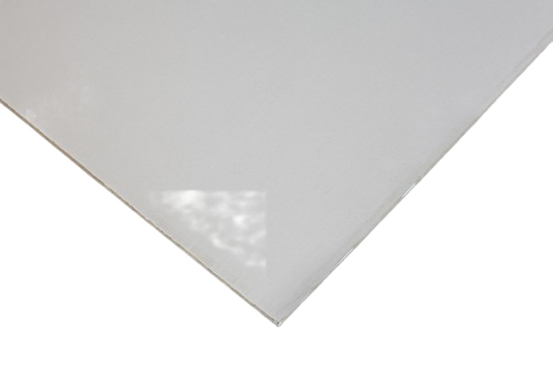 6mm x 4 x 8 in. Melamine - One Side White
