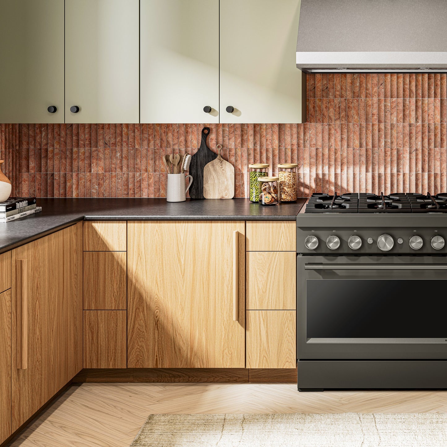 36-Inch 6 Burner Commercial-Style Dual Fuel Range with No Preheat Air Fry Mode