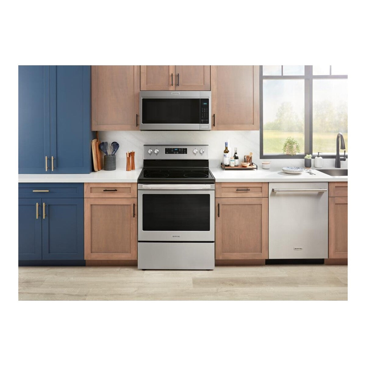 Over-The-Range Microwave with Non-Stick Interior Coating - 1.7 Cu. Ft.
