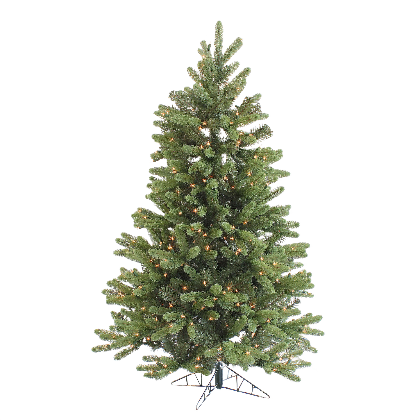 5-foot Tahoe Pine Christmas tree with clear incandescent lights, realistic tips, ideal for holiday decor in Christmas collections