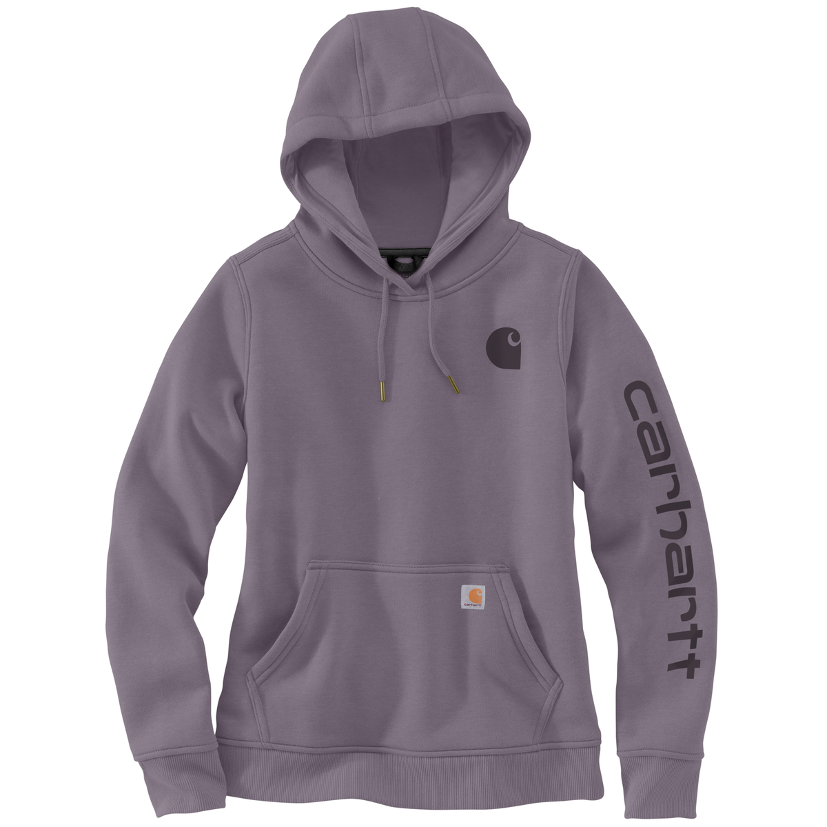 Carhartt Women's Relaxed Fit Midweight Logo/Sleeve Graphic Hoodie