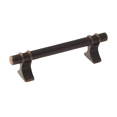 Oil-rubbed bronze cabinet pull with modern industrial design in Hardware and Furniture Accessories collections under $50