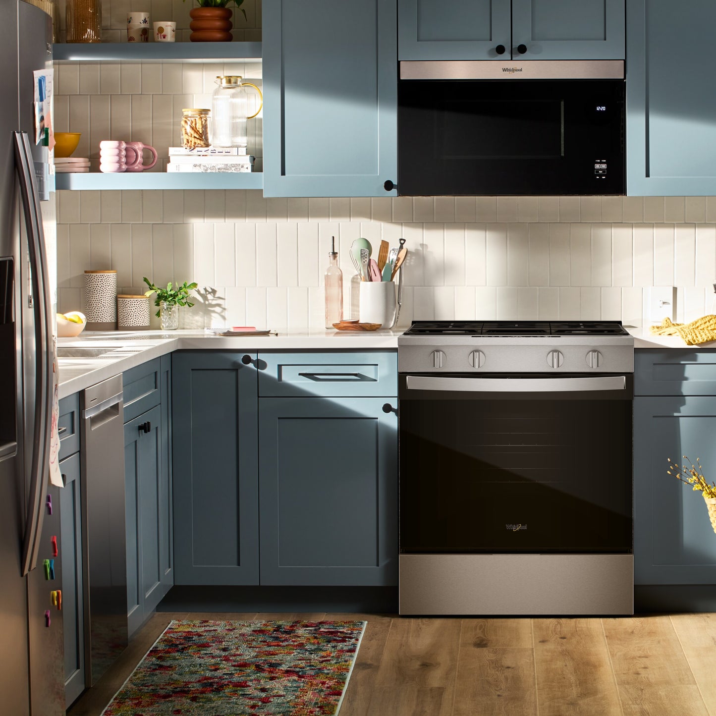 30-inch Gas Range with No Preheat Mode and Slow Cook