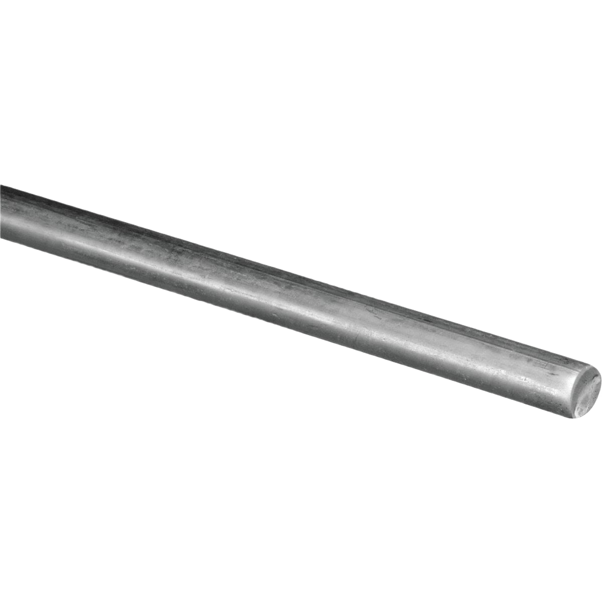 Solid steel rod with smooth surface and quarter-inch diameter designed for various tools and home improvement projects