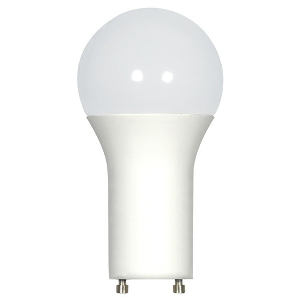 White LED light bulb with bi-pin GU24 base for energy-efficient lighting and home improvement projects under $50