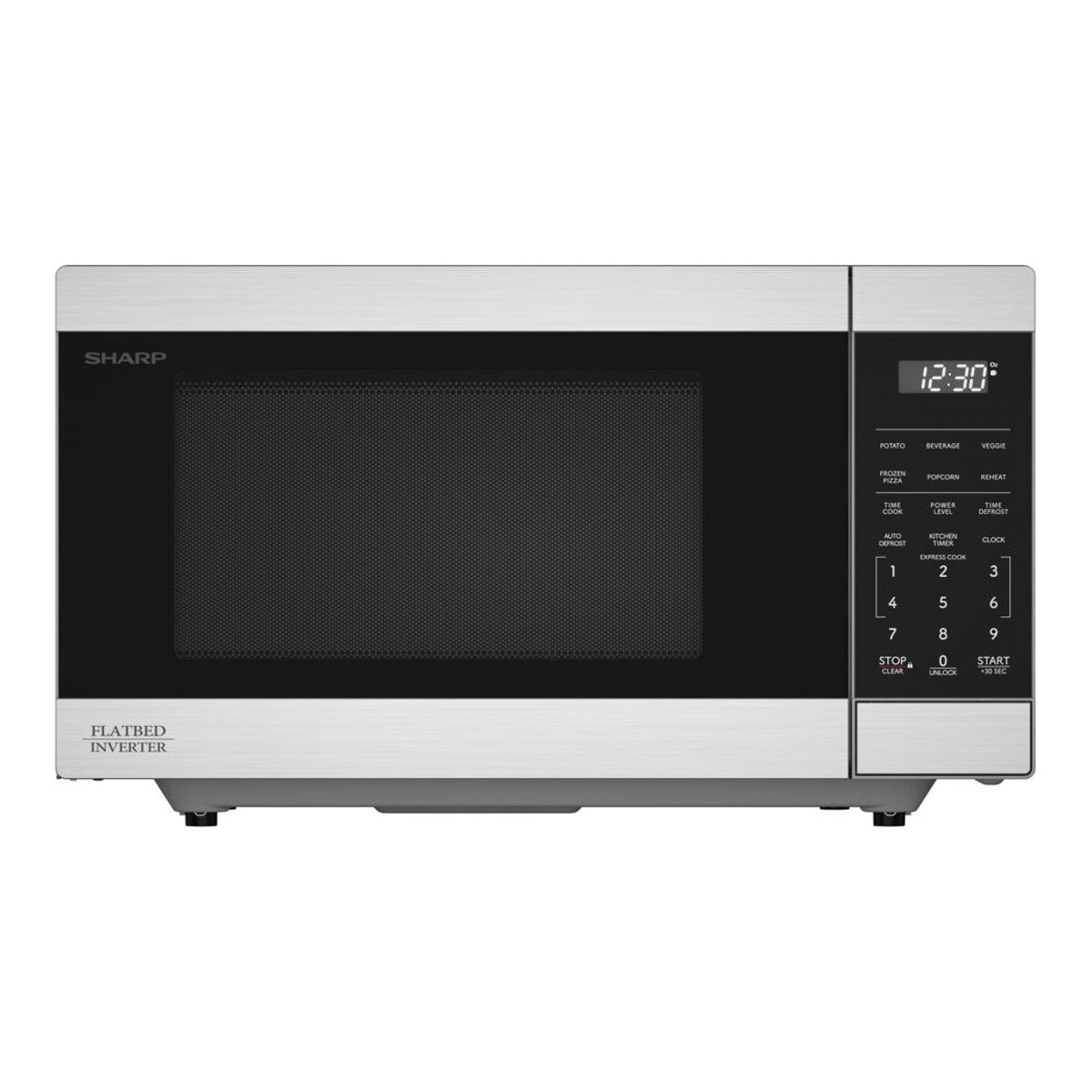 1.1 CF Flatbed Microwave Oven, Inverter Technology, 1000W